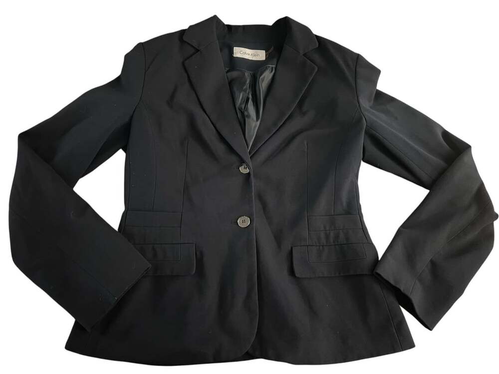 Calvin Klein Blazer Size 8 Black